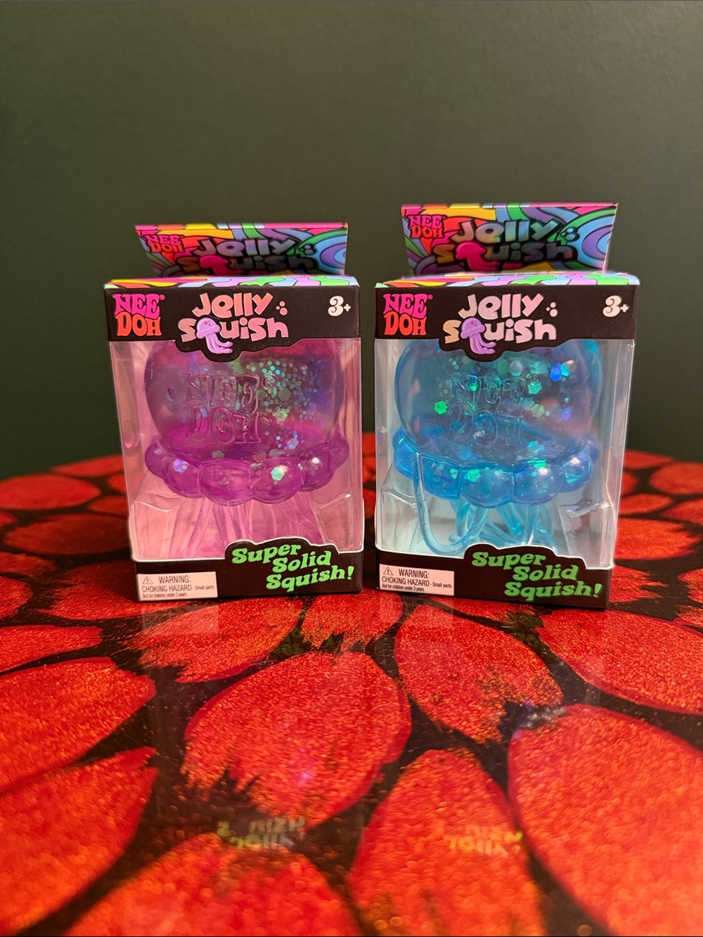 Needoh Jelly Squish Bundle - Purple & Blue